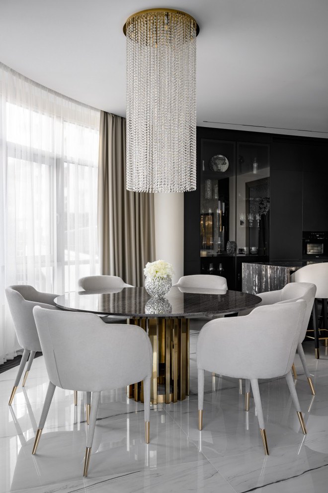 Фотосъемка реализованного дизайн-проекта в ЖК "Леонтьевский мыс"