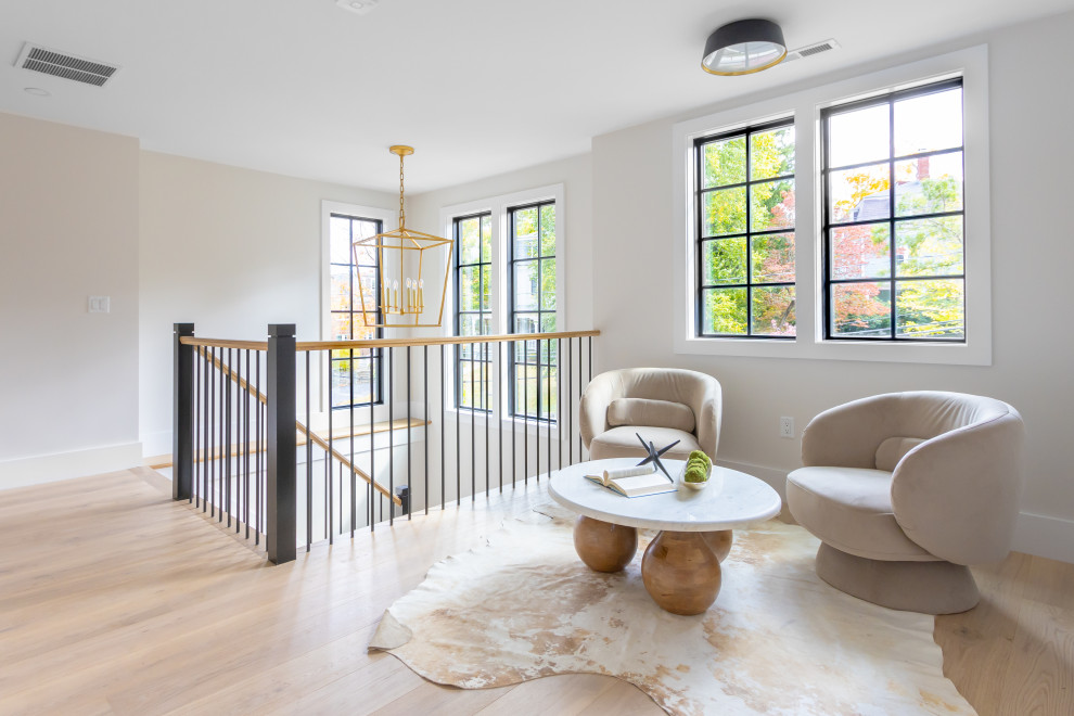 Home design - transitional home design idea in Boston