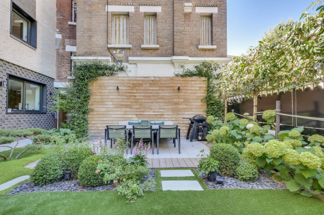 Terrasse du jardin moderno-giardino