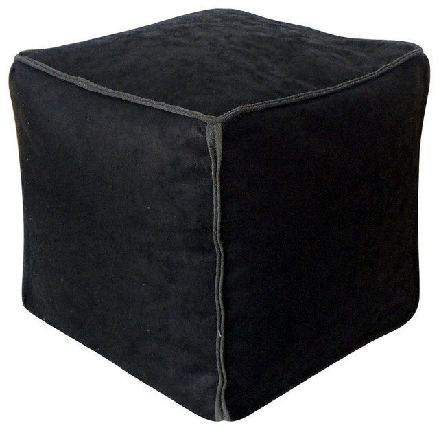 Faux Leather Antique Distressed Grey Bean Bag Chair Footstool Pouffe Collection