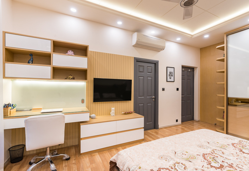 This is an example of a Mediterranean kid's room in Bengaluru.