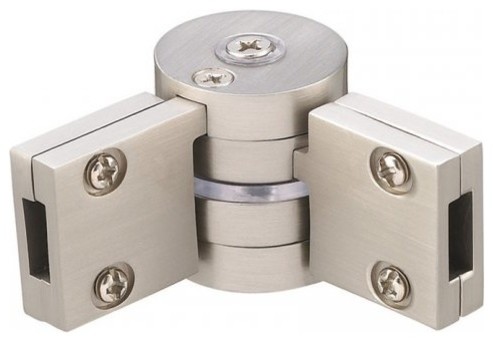 Solorail Variable Angle Connector, Brushed Nickel
