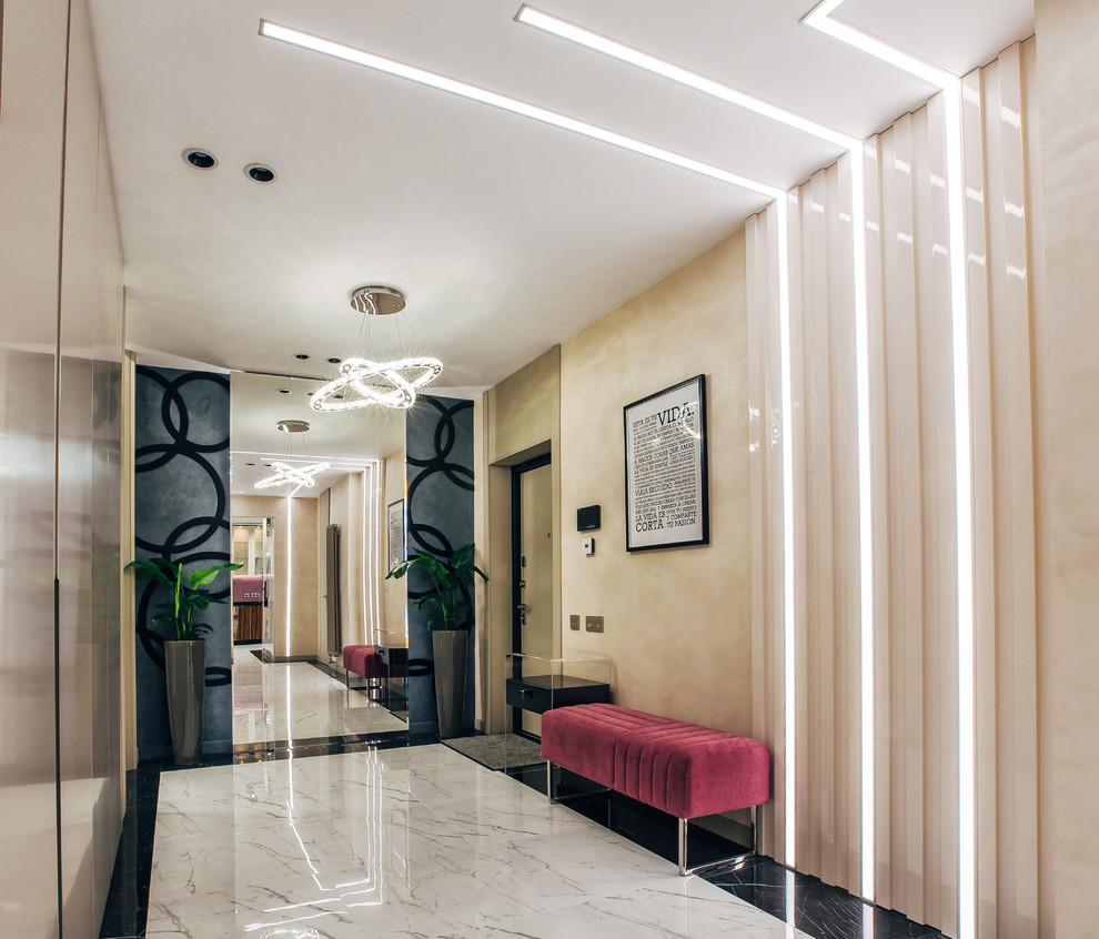 Интерьер трехкомнатной квартиры в современном стиле