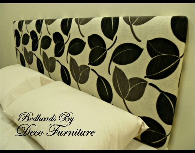 UPHOLSTERED BEDHEAD / Low Rise Bedhead for Queen Ensemble Eclectic Melbourne by deco