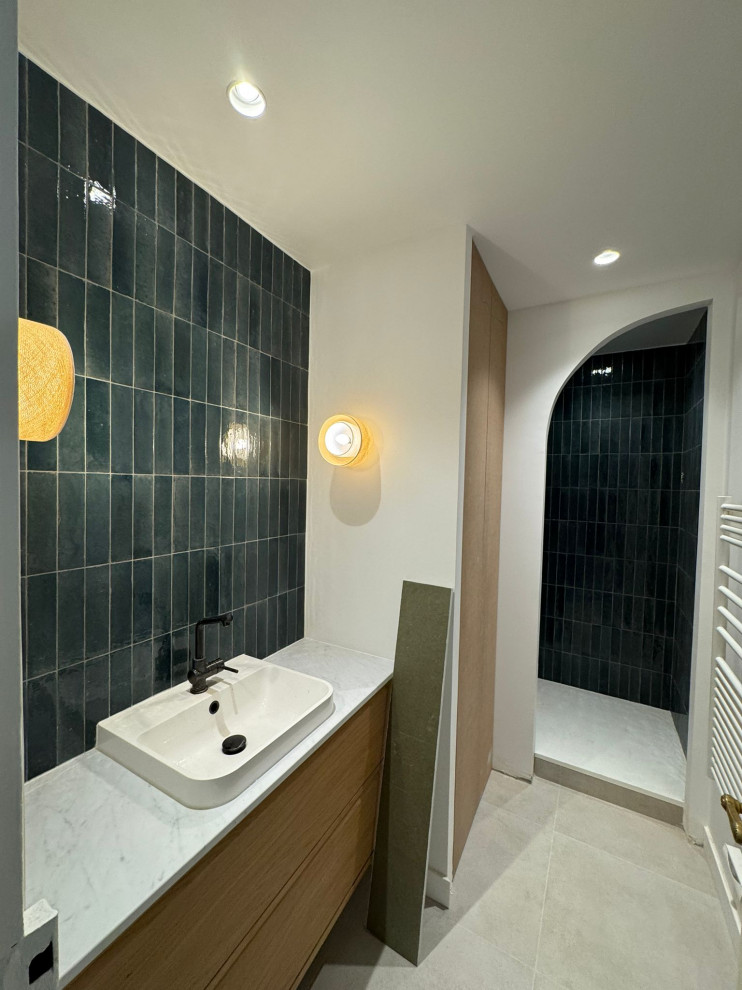 Projet Buttes Chaumont, rénovation d'un appartement de 60m2