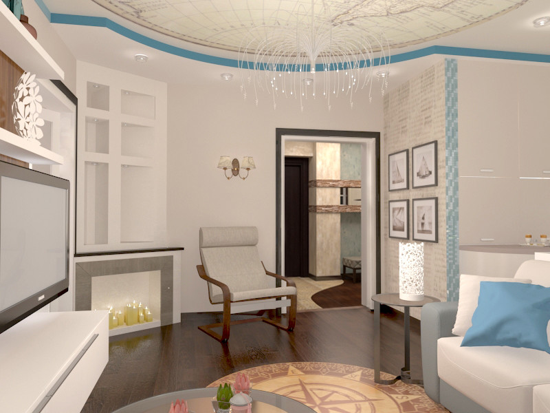 Дизайн-проект квартиры по ул. Бульвар Академика Королева