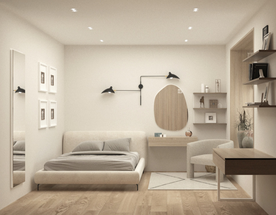 В светлых оттенках