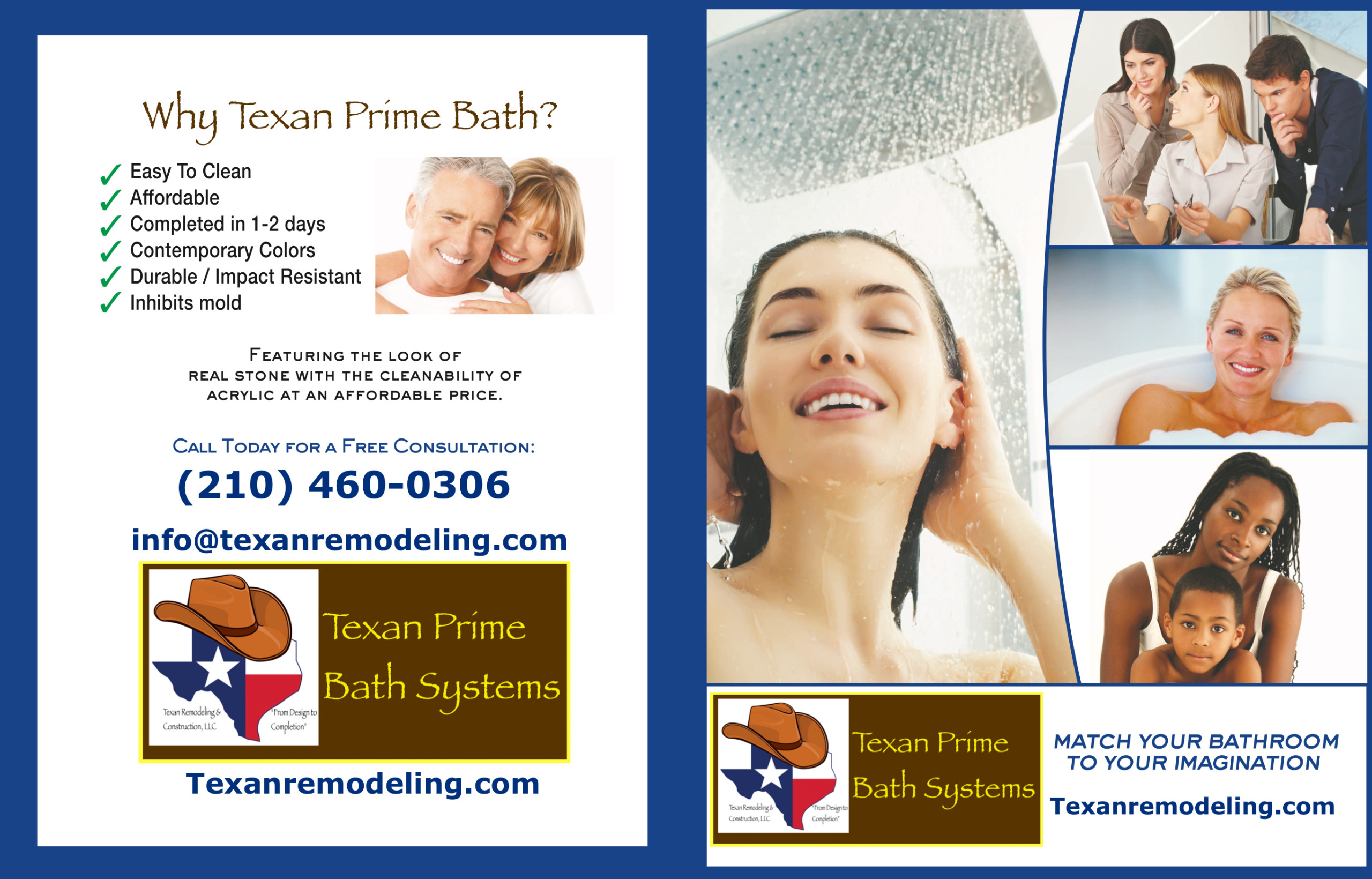 Affordable Texan Prime Bath Systems