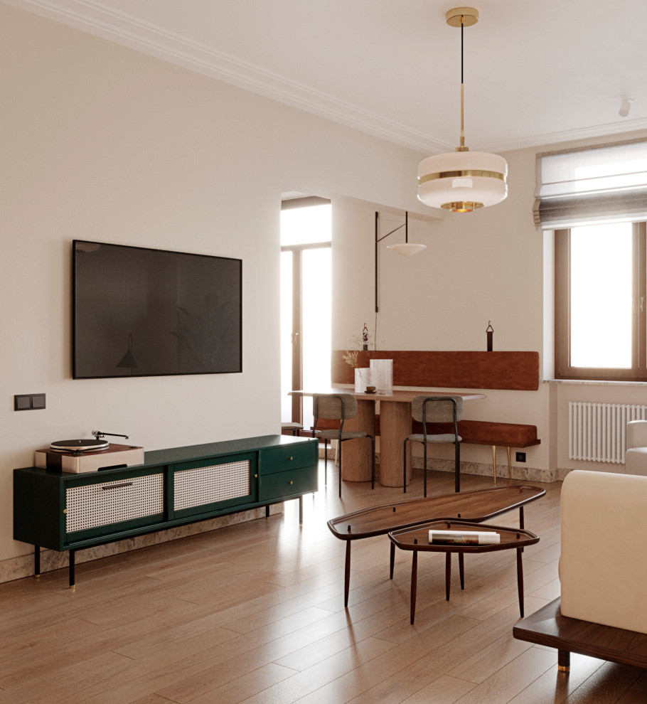 Квартира c элементами mid-century