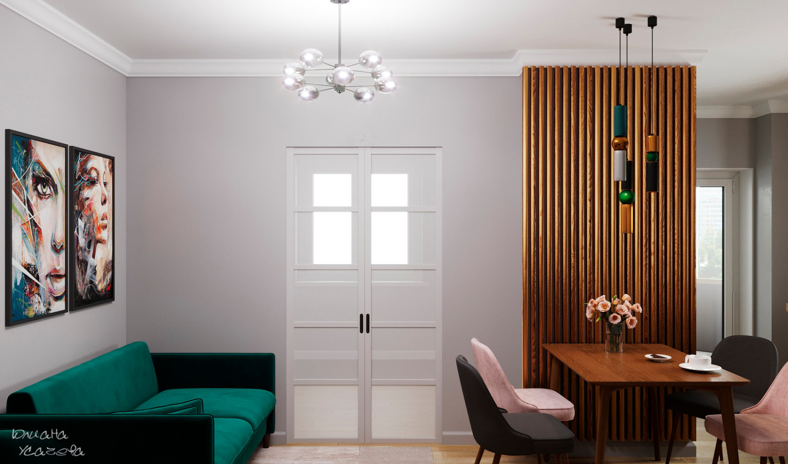 Кухня-гостиная