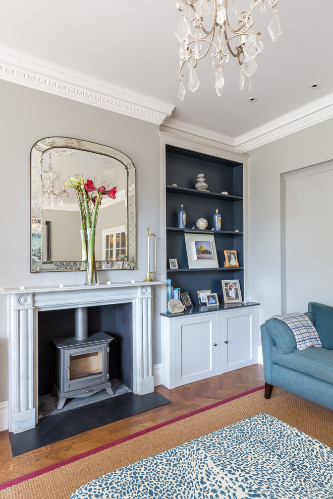 London homes Traditional Living Room London by User