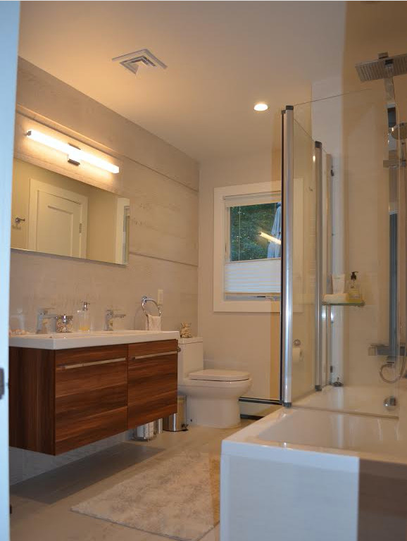 Bathroom with Floating Vanity