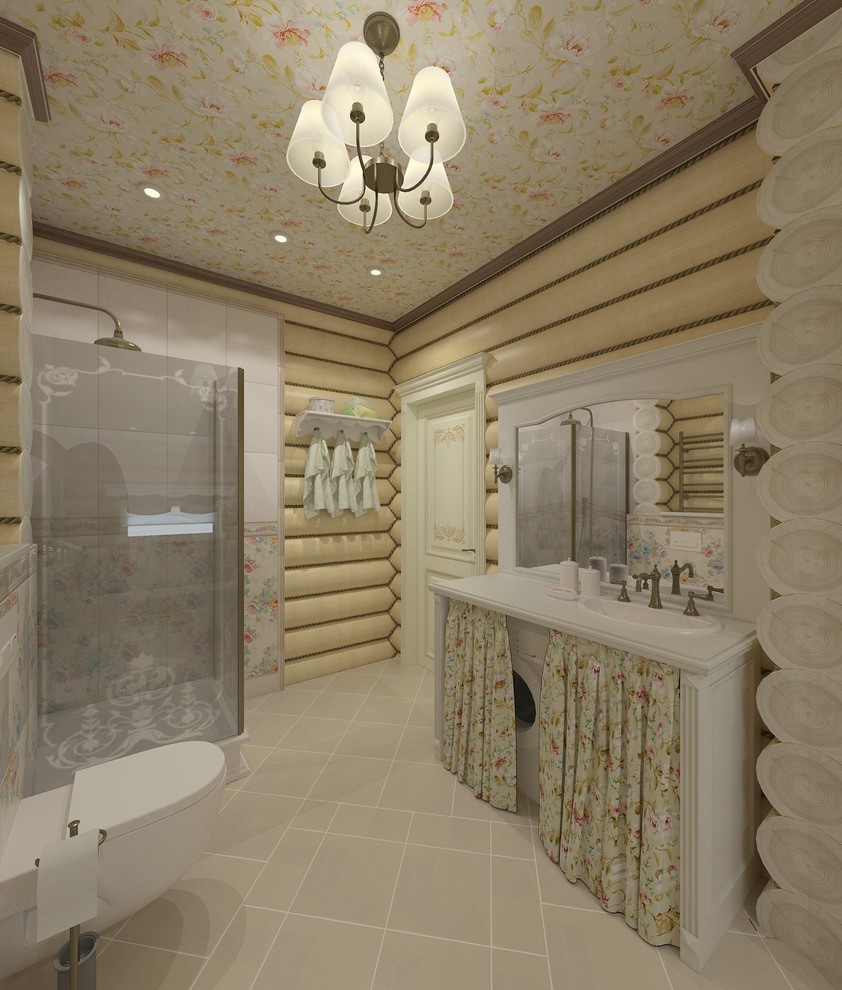 Интерьер бревенчатого дома в г. Кодинск