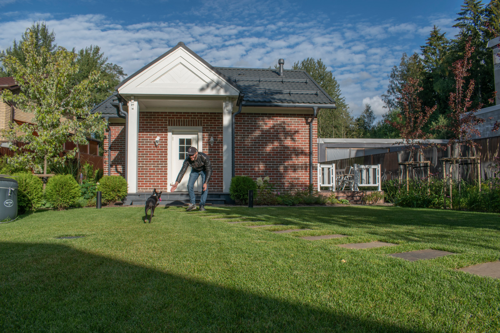 Реализация проекта частного участка в Репино