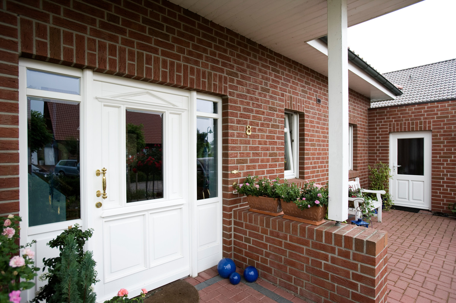 Экстерьер. Покрашенные объекты