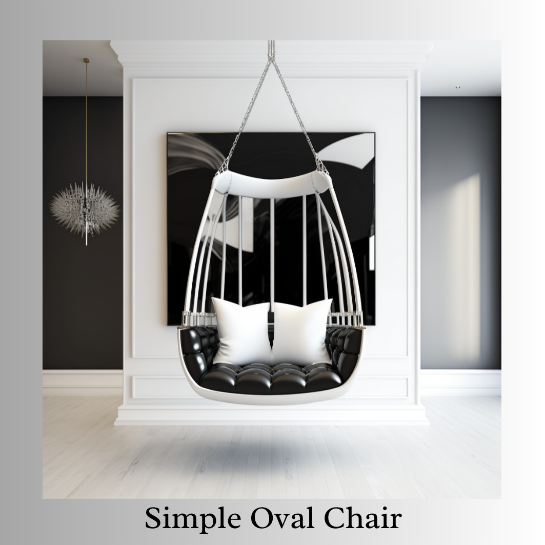 Sim oval chair