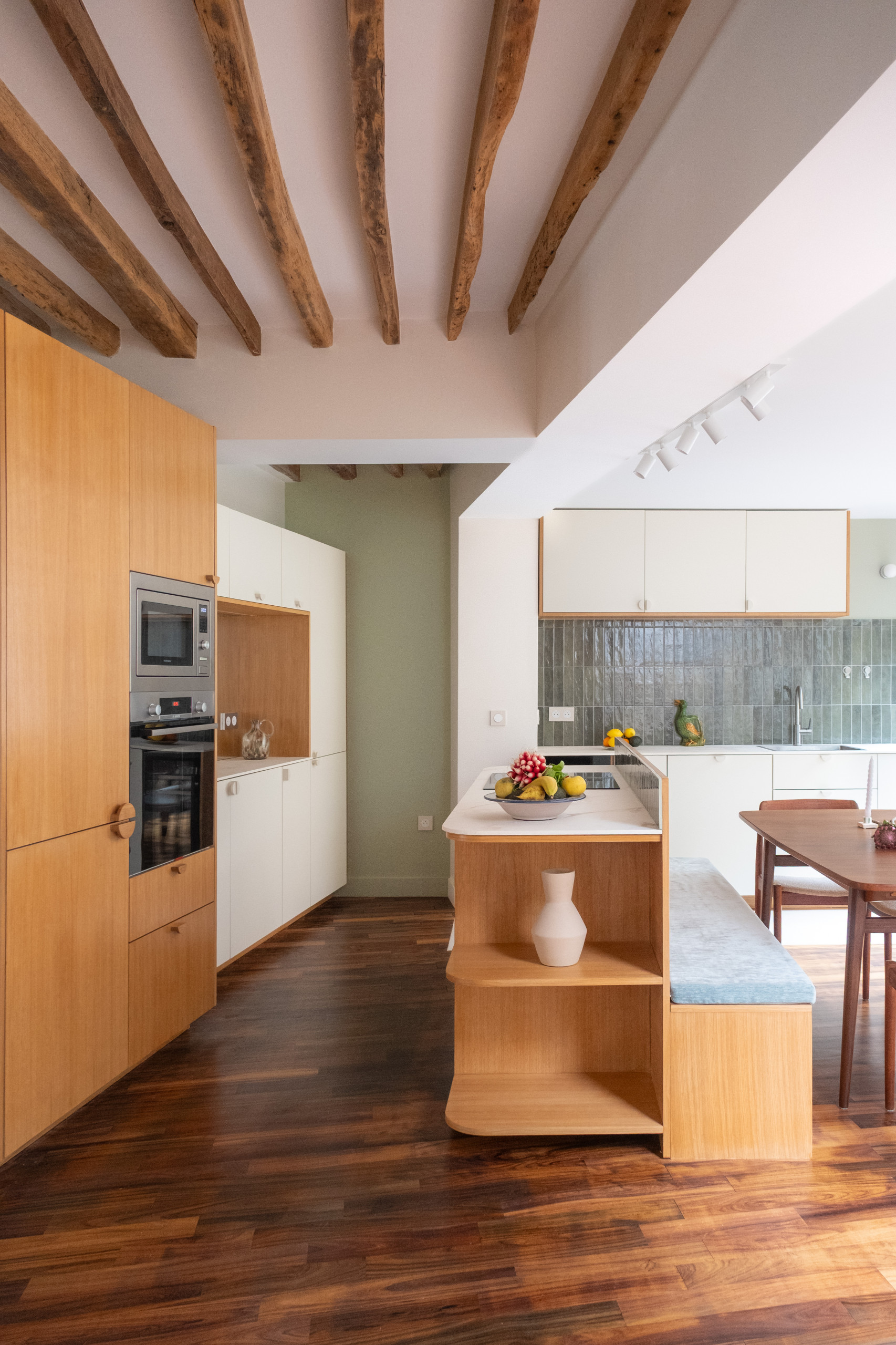 Rénovation appartement atypique Buttes Chaumont