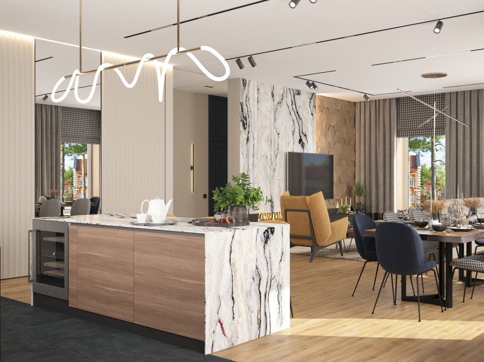 Дизайн - проект интерьера загородного дома в г.Миасс