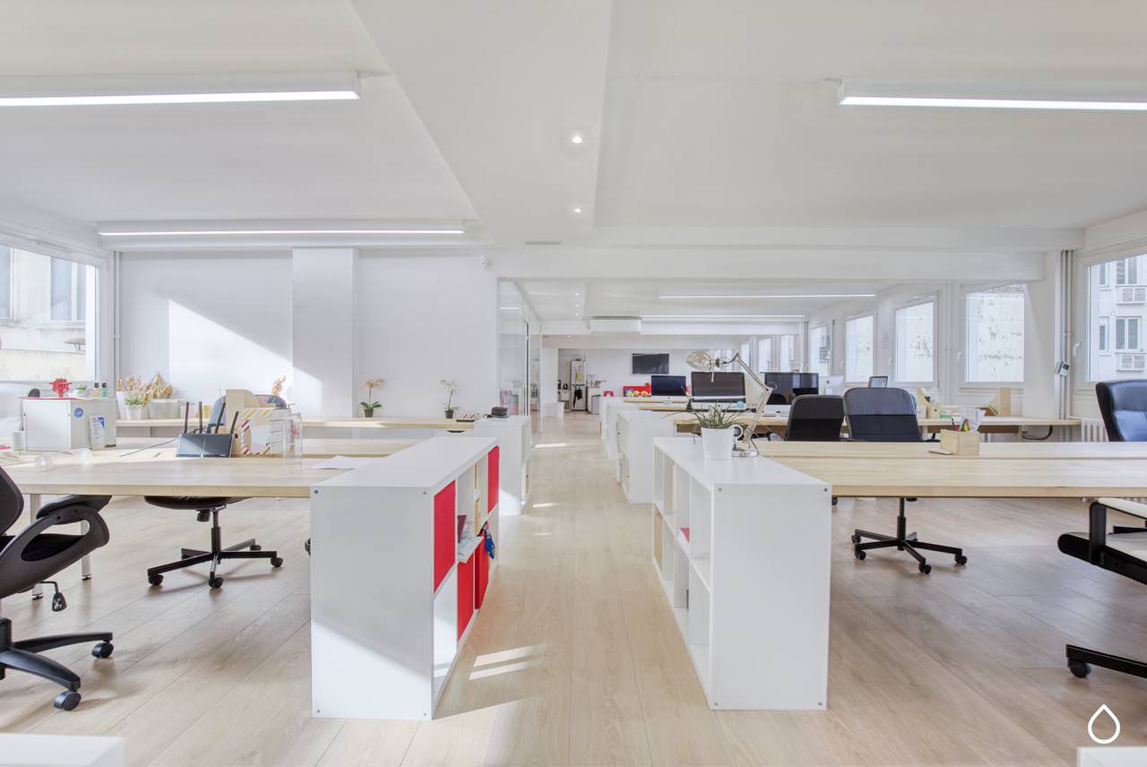 Rénovation d'un bureau paris 8 ème