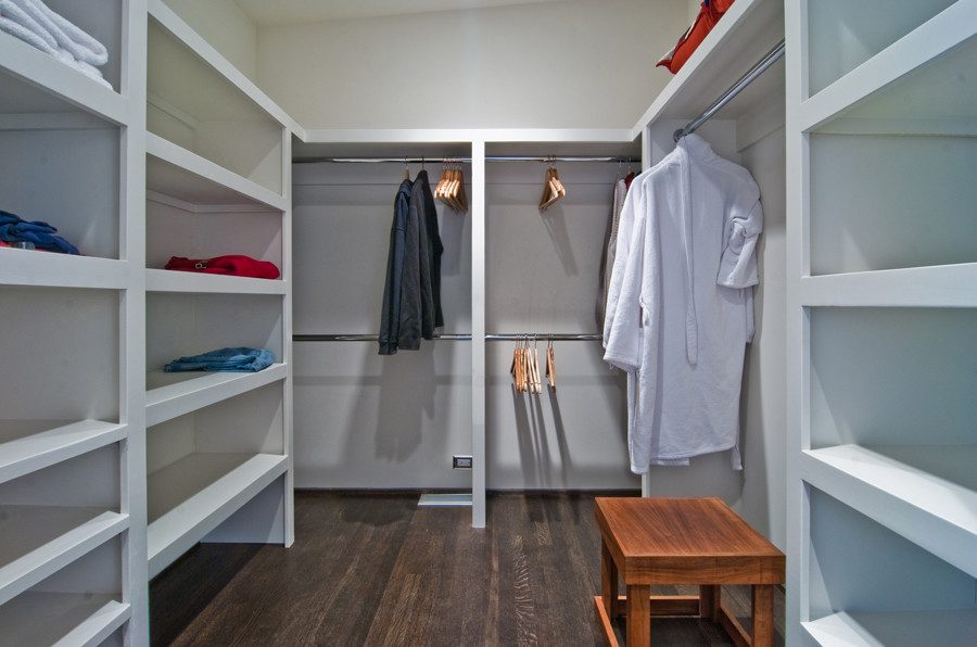 Midcentury storage and wardrobe in Seattle.