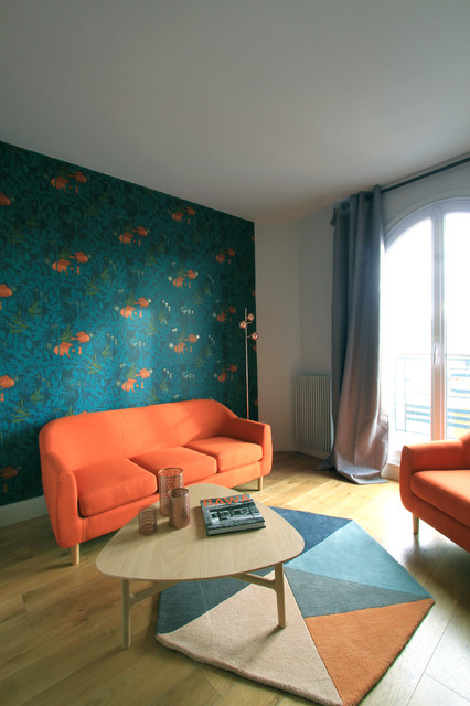 Dans le bocal contemporary-vardagsrum