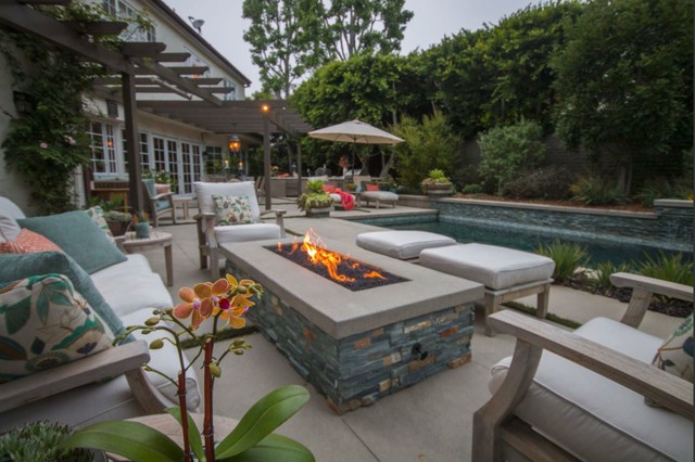 Custom Fire Pits Contemporary Los Angeles By Stout Design Build