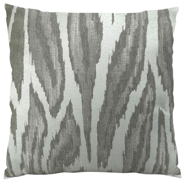 Plutus Glacier Handmade Throw Pillow Contemporary Decorative