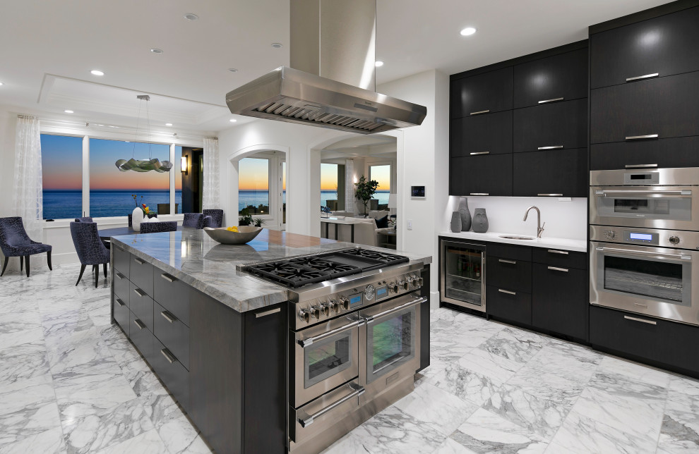 Oceanfront Kitchen Stunning Oceanfront Estate - Kitchen - San Luis Obispo - by Michelle ...