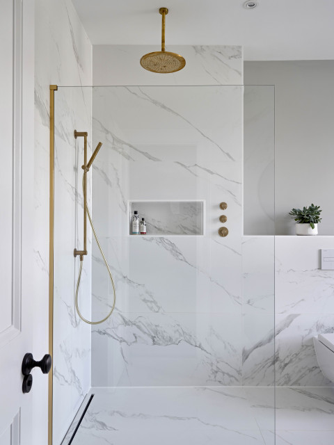 Exeter Villa modern-bathroom