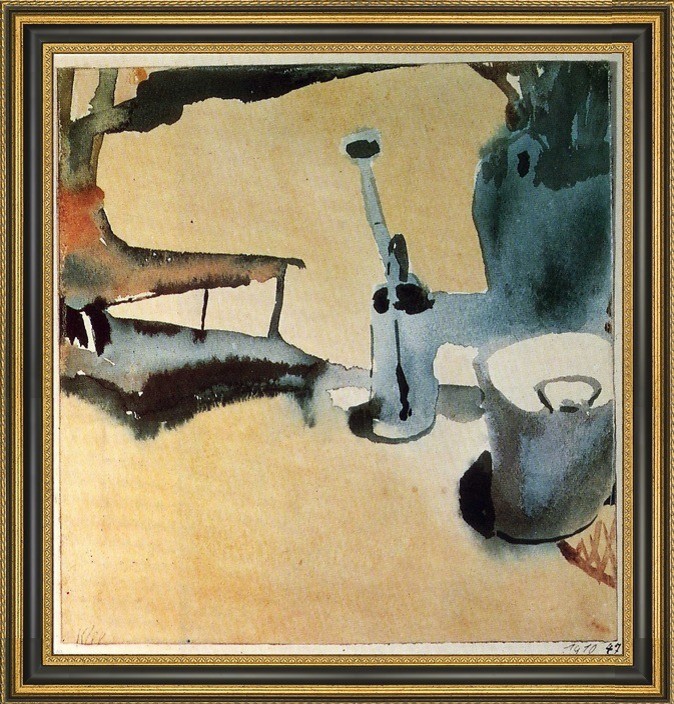Paul Klee Bird Wandering Off Giclee Canvas Print Paintings Poster Reproduction