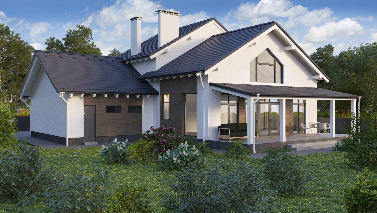 Белый дом в Ямном