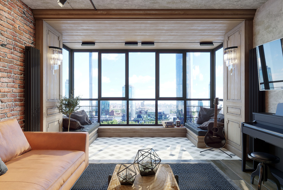 Пространство в стиле лофт