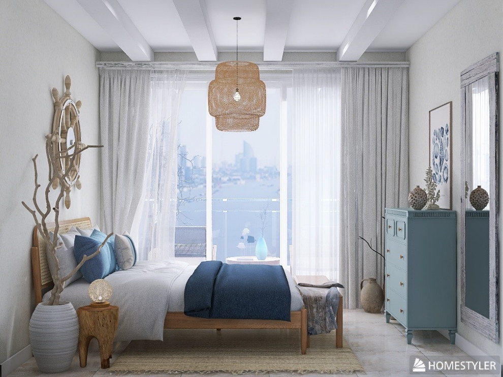 Спальня в средиземноморском стиле