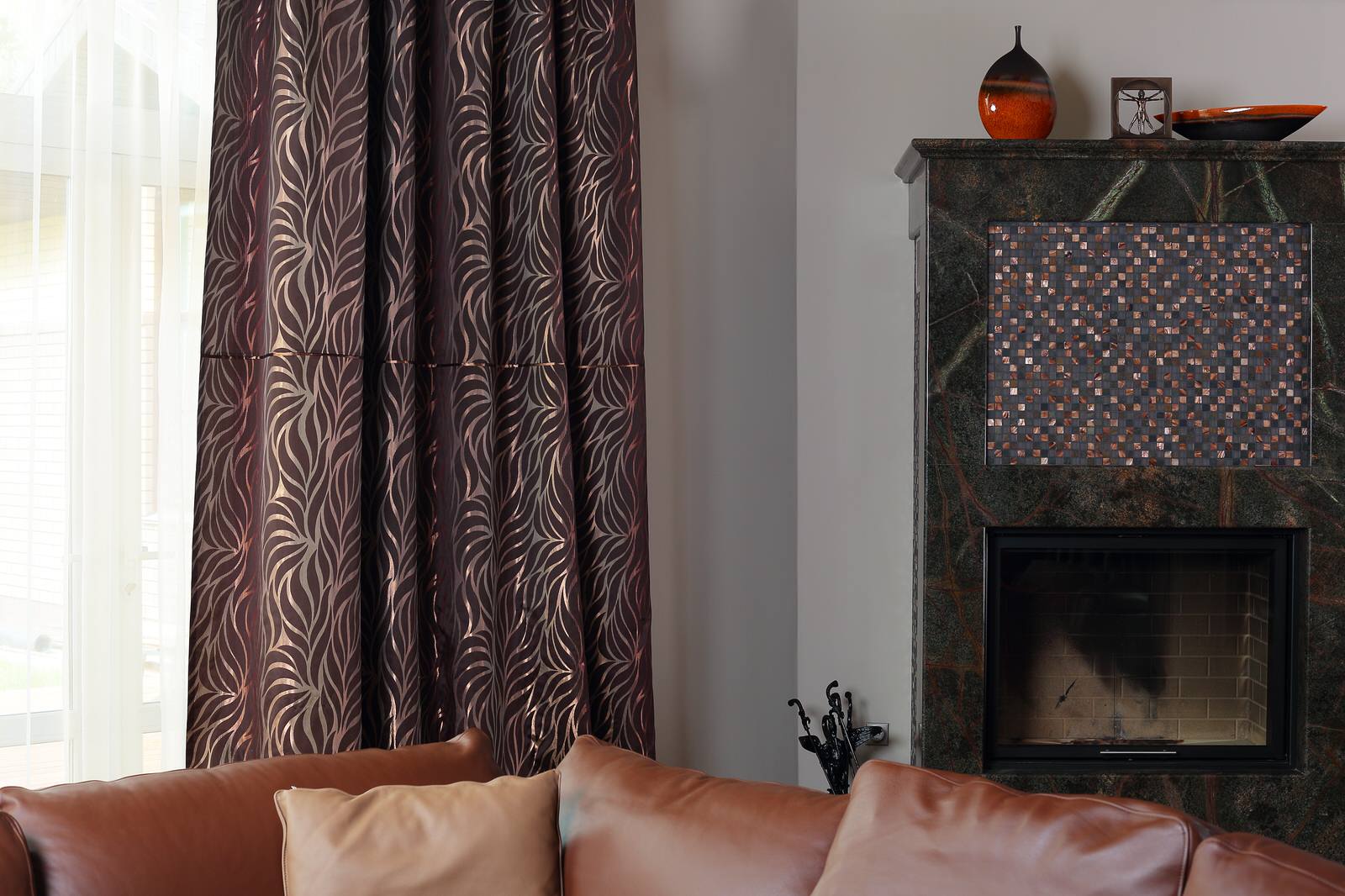 Портьерное решение. Фотосъемка