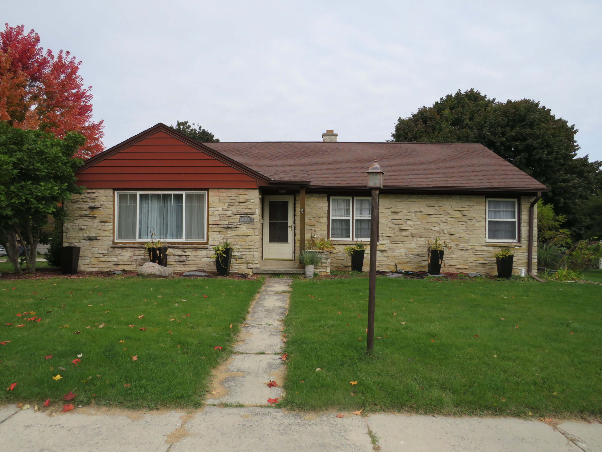 Mid-Century Landscape Makeover - Jackson, WI