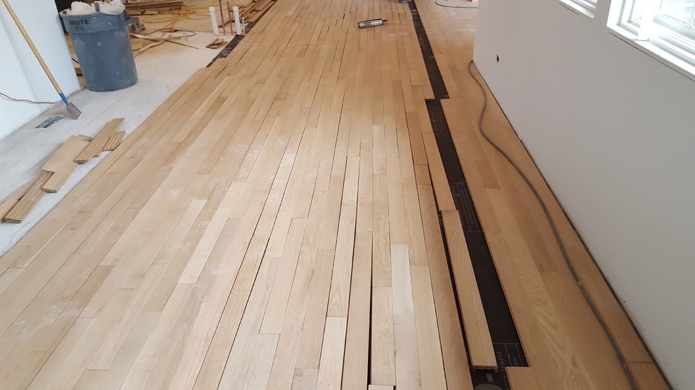 3 and 1/4 unfinished white oak