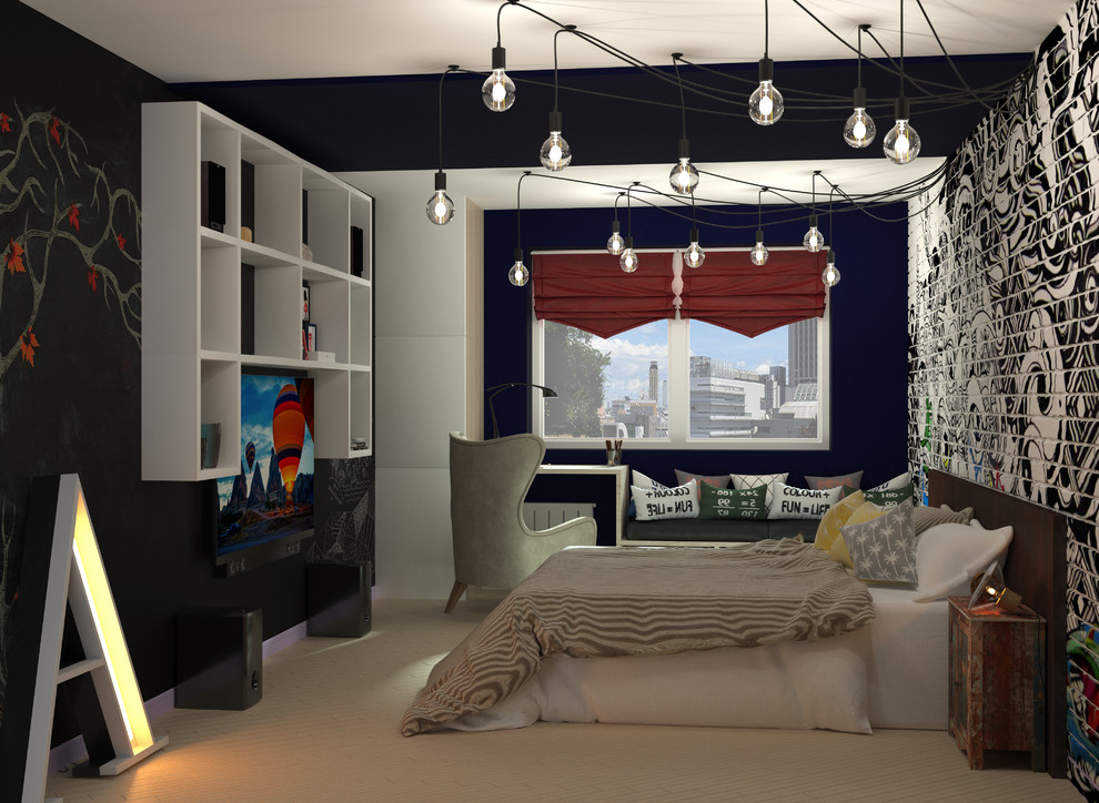 Дизайн комнаты для творческого подростка, начинающего фотографа