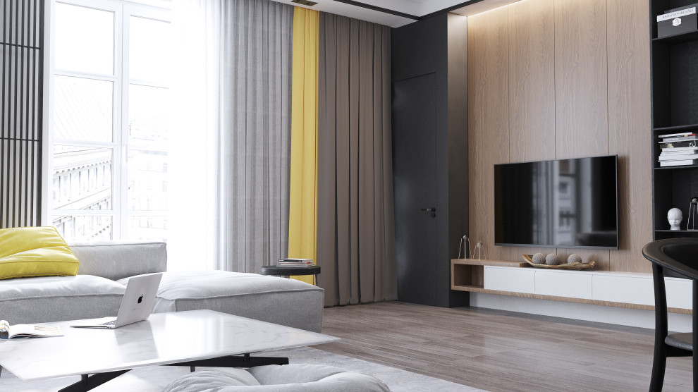 2-к комнатная квартира с современном стиле, 64 кв.м.