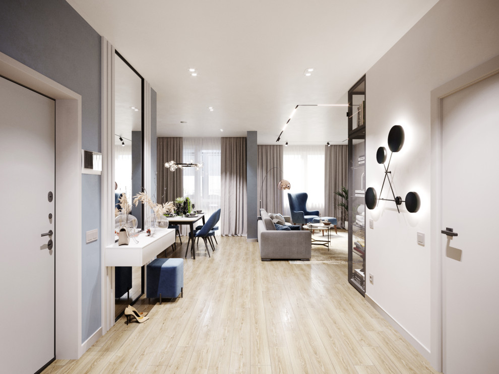 Дизайн проект квартиры на Тайнинской улице