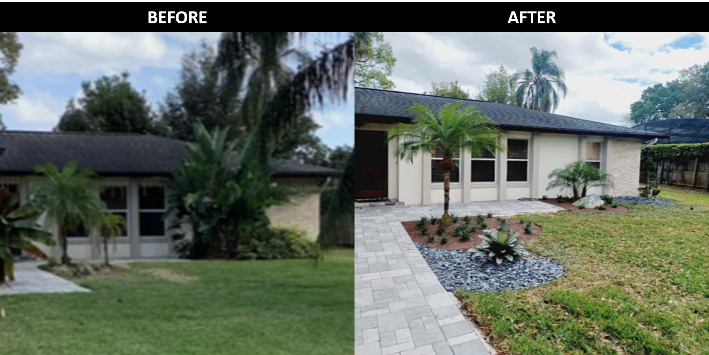 Photo of a landscaping in Orlando.