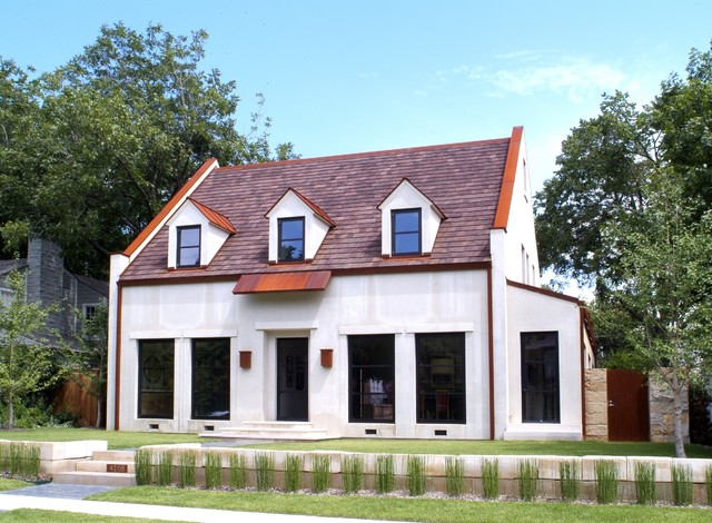 Modern Cape Cod Cottage transitional-house-exterior