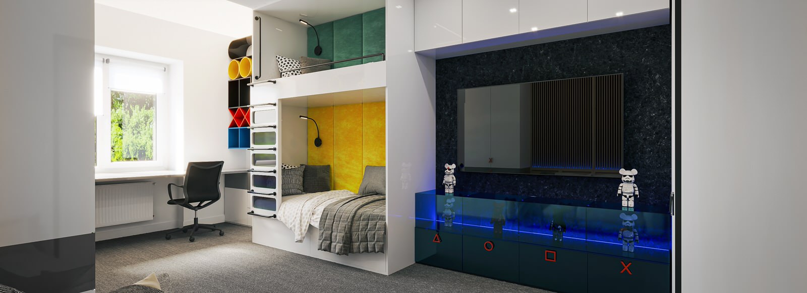 Дизайн-проект детской комнаты