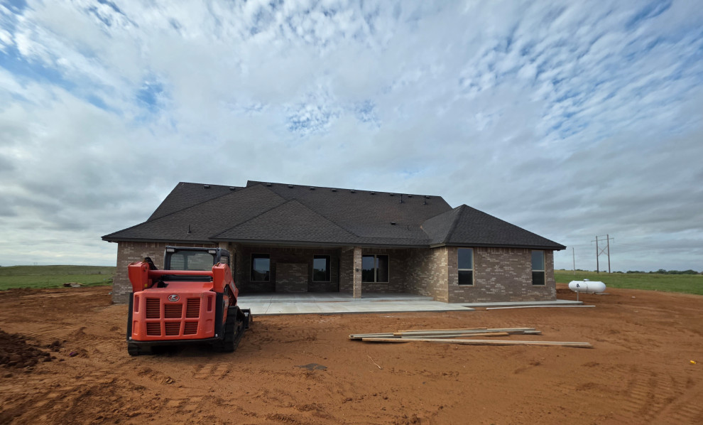 Rear of the home - waiting on sod!
