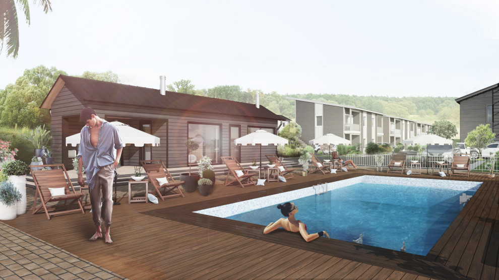 Визуализация жилого комплекса в г. Сочи