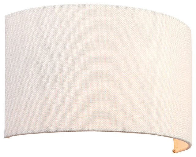 Endon Obi Wall Light, White