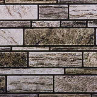 3D Bricks Peel & Stick Wall Tiles, 11.8"x11.8", Beige, 6 ...