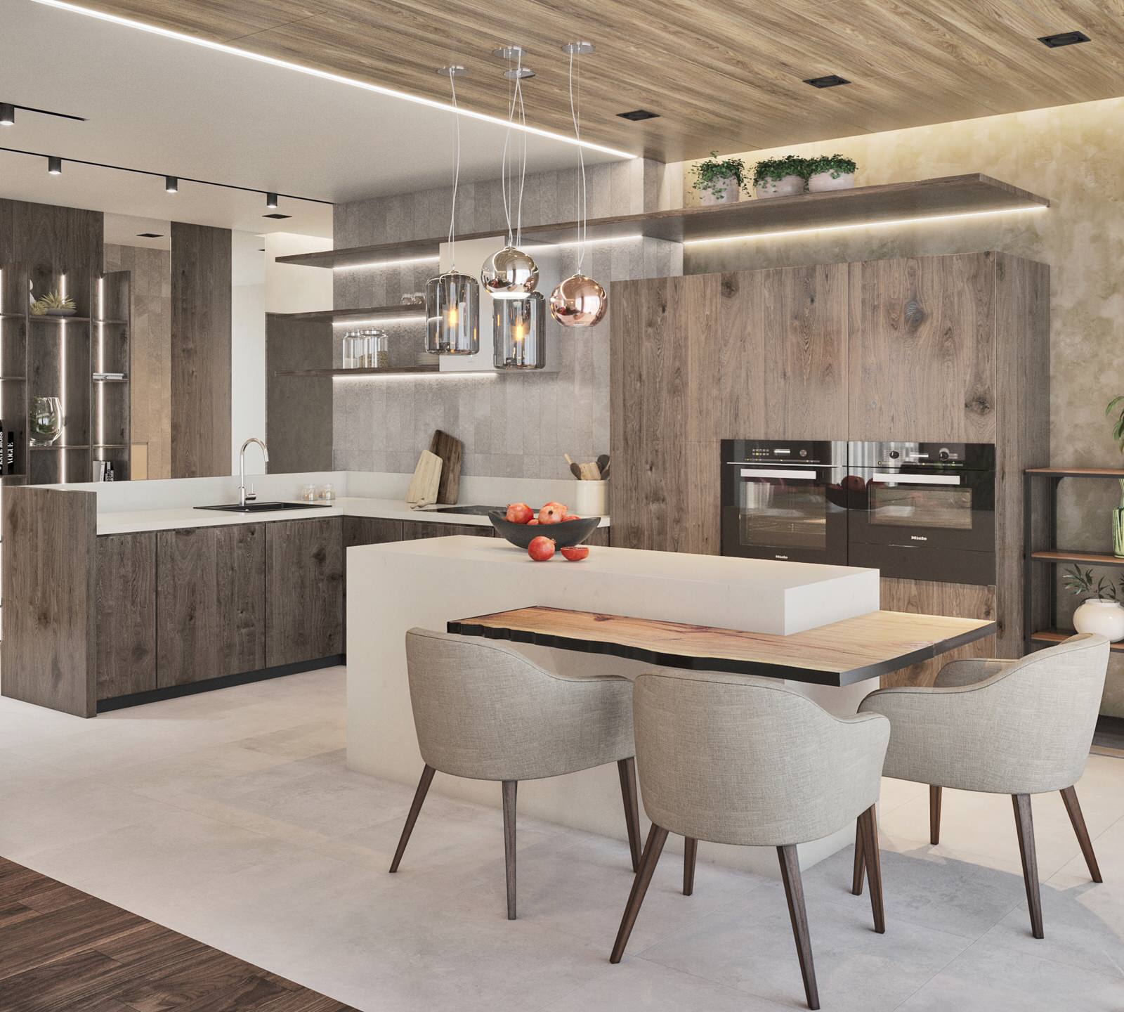 Дизайн квартиры в ЖК Метрополь г. Сочи