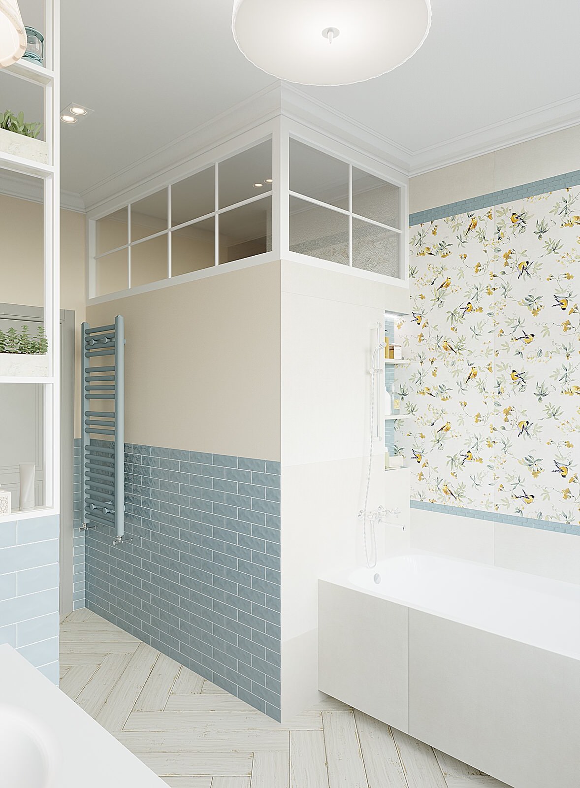 Ванная комната для женской половины семьи