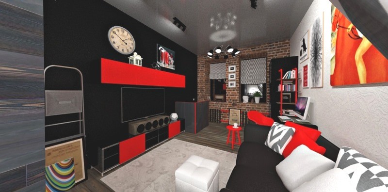 Двухуровневая квартира в купеческом доме