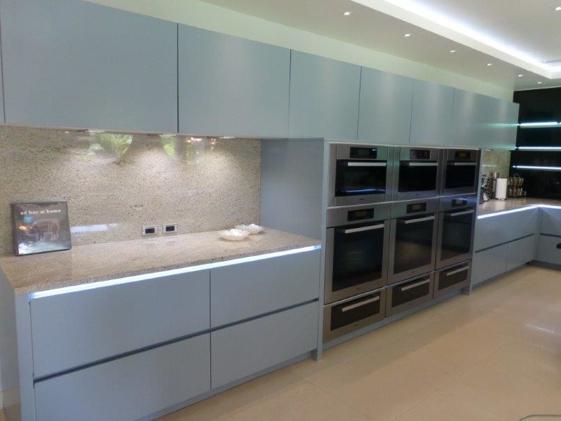Design ideas for a modern kitchen in Manchester.